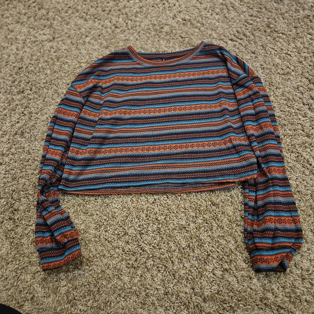 Striped Multicolor Women's Top